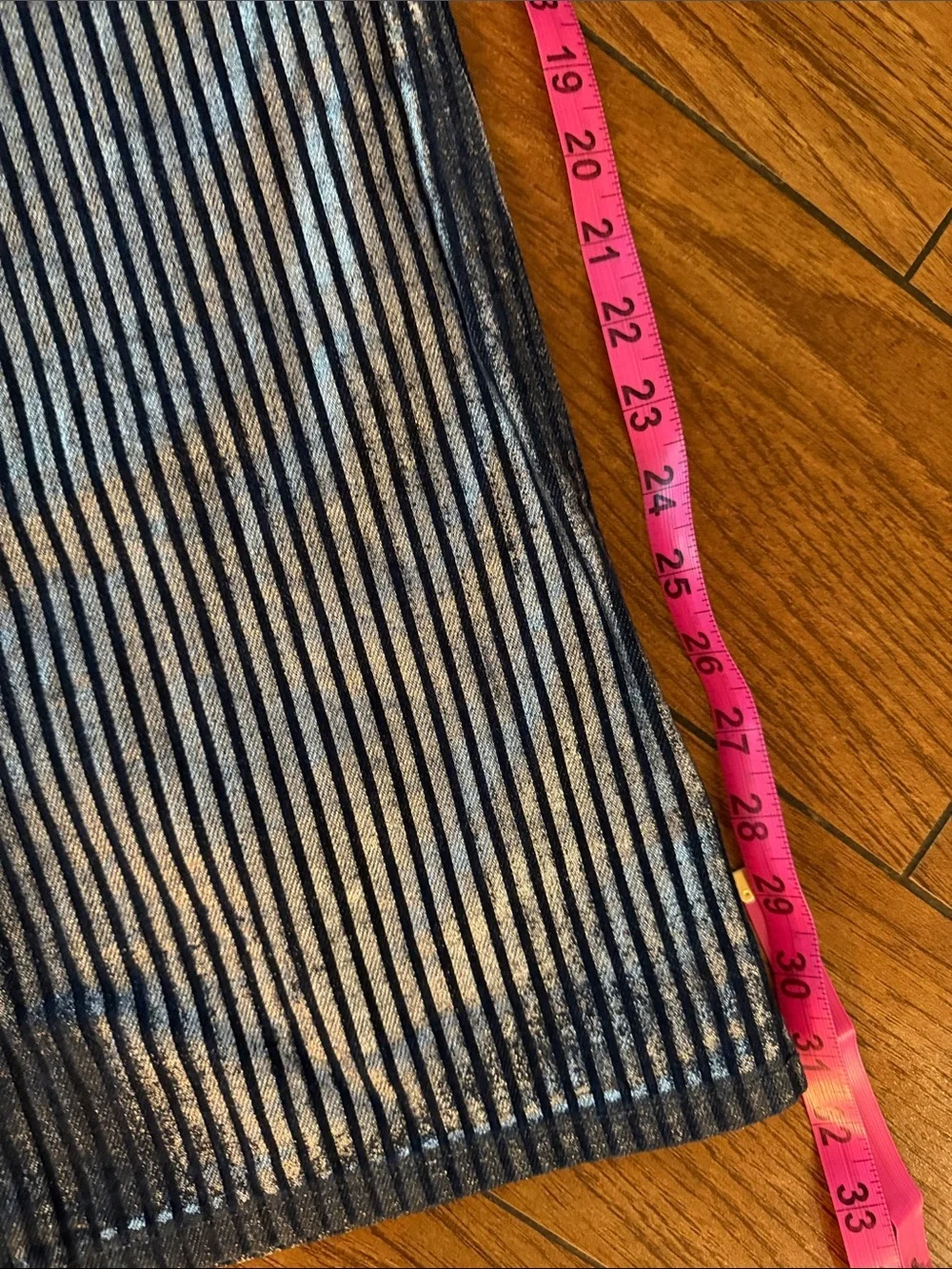Free People West Coast Relaxed Metallic Flare Jeans- size 26